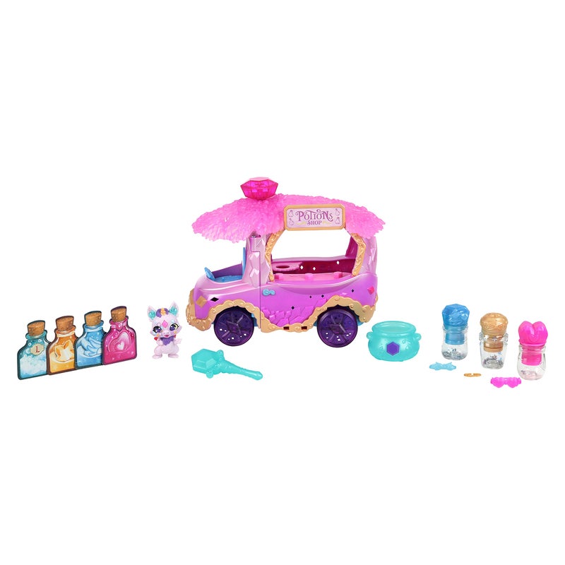 Magic Mixies Magic Potions Truck Playset. Transforms Into A Potion Shop. Create 3 Spells and Potion Surprises for Your Mixlings. Includes 1 Exclusive Mixling - Image 3